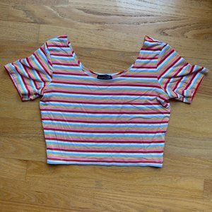 Colorful Summer Crop Top